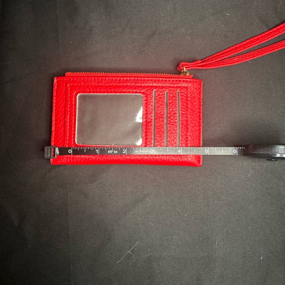Red Wristlet Wallet - Picture 4 of 5